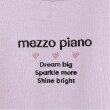 メゾピアノ(mezzo piano)のグラデーションメッシュ＆肩開き長袖Tシャツセット7