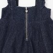 メゾピアノ(mezzo piano)の【人気商品再入荷】【直営店で取り扱い無し】フロントジップ裾ロゴ　ジャンパースカート5