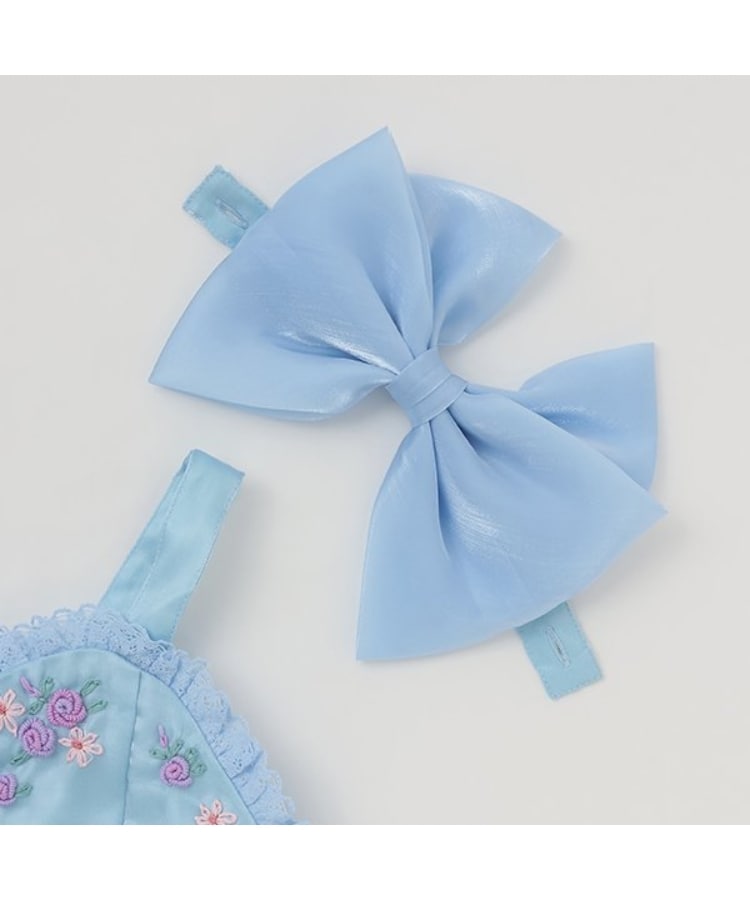メゾピアノ(mezzo piano)のニットボレロ＆花刺繍ワンピース　セット10