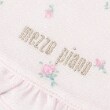 メゾピアノ(mezzo piano)のオリジナルボックスつきリボン・バラ柄　スタイ＆ソックスセット3
