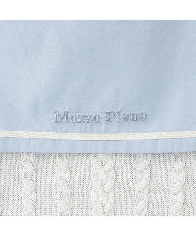 メゾピアノ(mezzo piano)のセーラーワンピース　＆ニットベスト　セット11