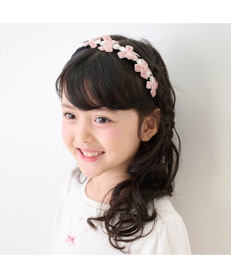 高級ブランド キラキラリボン mezzo | カチューシャ（ヘッドアクセサリー） ヘアアクセサリー