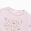 メゾピアノ(mezzo piano)の【人気商品再入荷】【直営店で取り扱い無し】キャンディロゴ　肩フリル長袖Ｔシャツ2