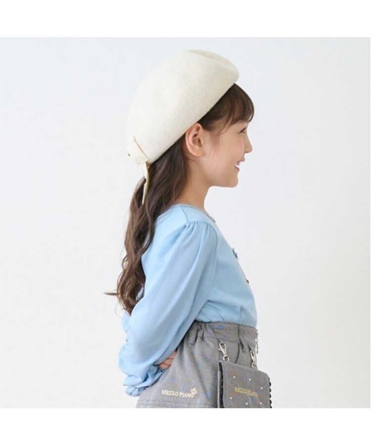 メゾピアノ(mezzo piano)のシアー袖　フレーム長袖Tシャツ11