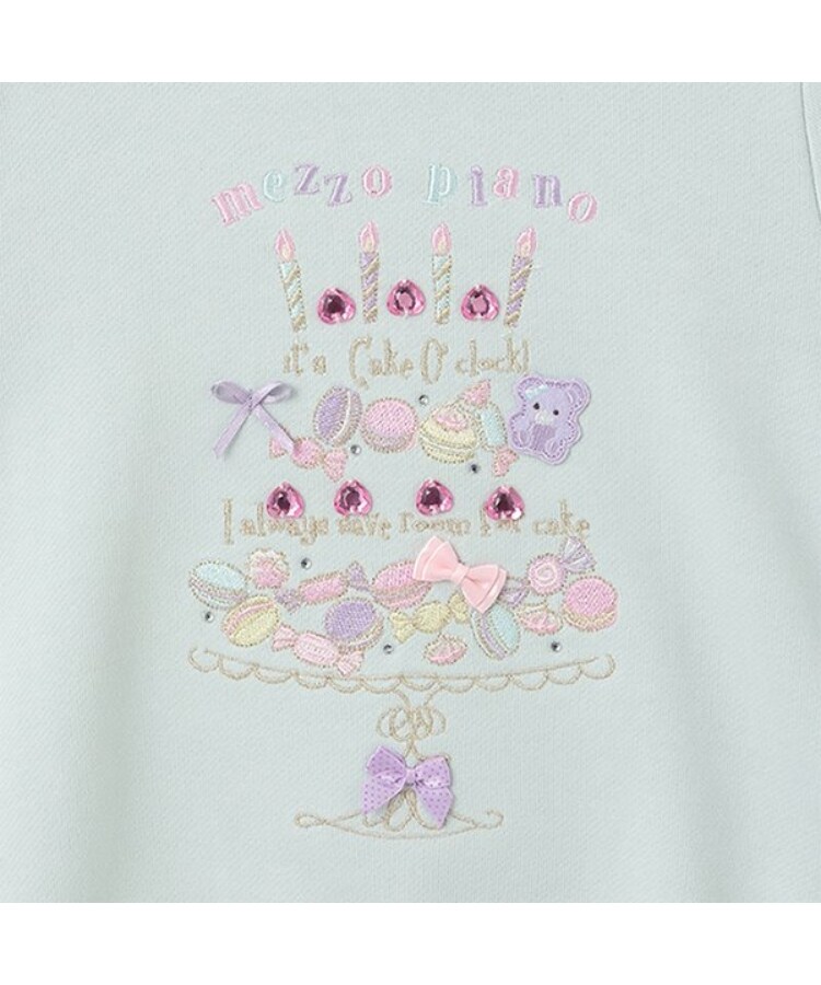 メゾピアノ(mezzo piano)の★切替フリル　ケーキトレーナー3