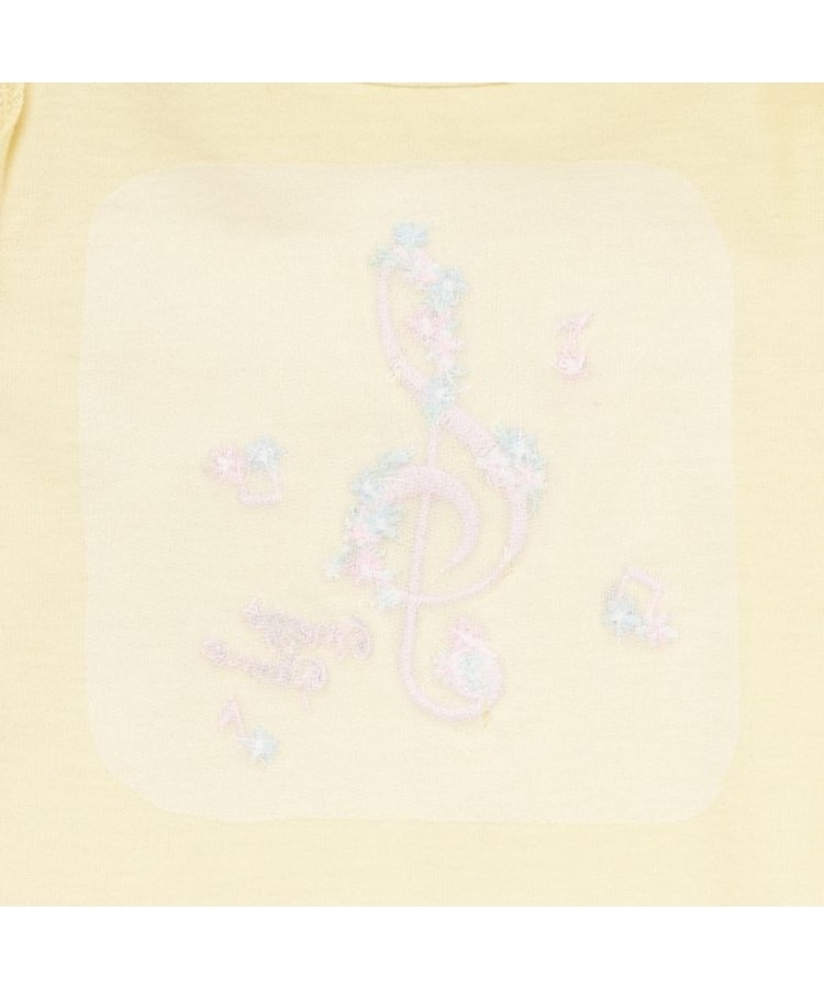 メゾピアノ(mezzo piano)のフラワー音符　長袖Tシャツ4