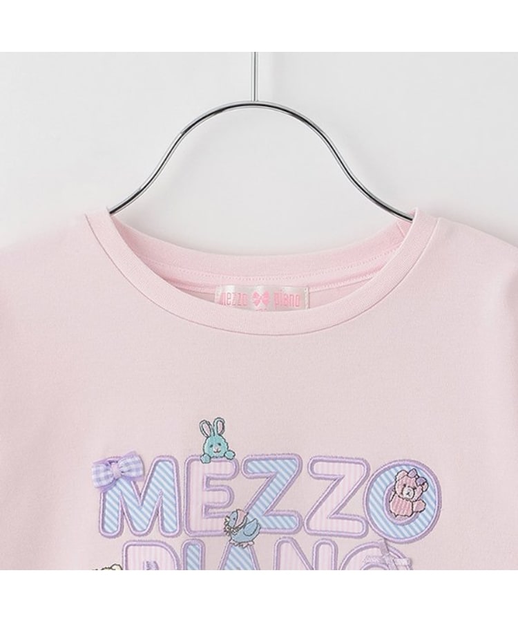 メゾピアノ(mezzo piano)の【人気商品再入荷】【直営店で取り扱い無し】ぬいぐるみロゴ　長袖Tシャツ2
