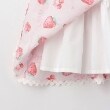 メゾピアノ(mezzo piano)の【人気商品再入荷】【直営店で取り扱い無し】イチゴ柄パフスリーブ　ドッキングワンピース6