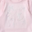メゾピアノ(mezzo piano)のリボンイッパイ裾スカラップ長袖Tシャツ6