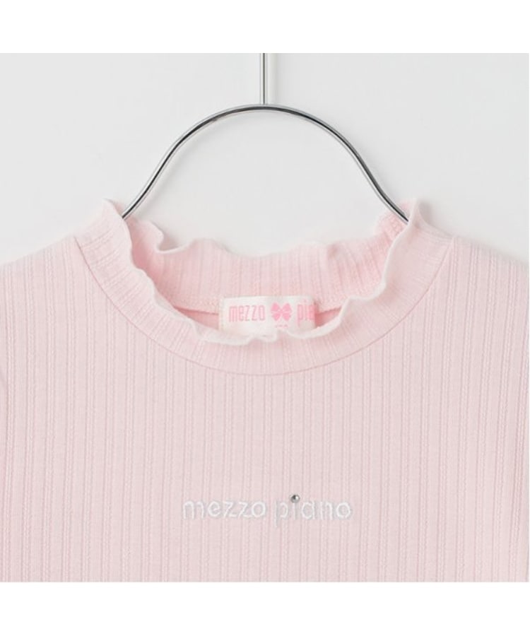 メゾピアノ(mezzo piano)のハートくり抜き　プチハイ　半袖Tシャツ4