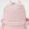 メゾピアノ(mezzo piano)の(容量約8.5L)リボン刺しゅうリュック4