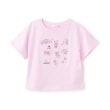 メゾピアノ(mezzo piano)のステッカーアップリケ　半袖Tシャツ12