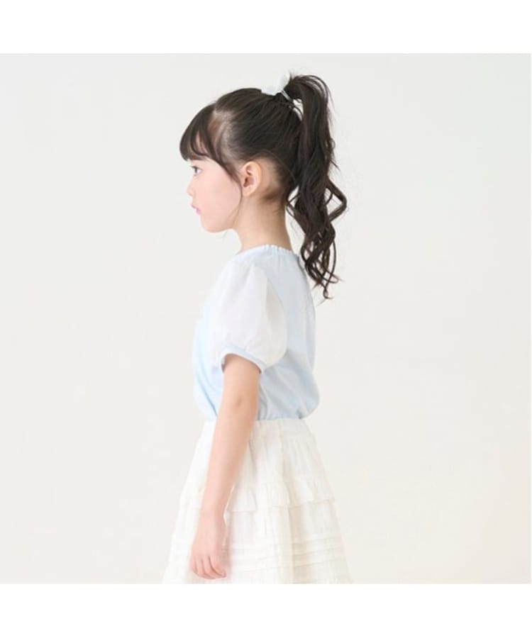 メゾピアノ(mezzo piano)のバレエネックレス刺しゅう　Tシャツ11