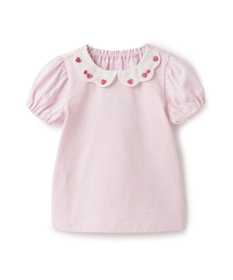 メゾピアノ(mezzo piano)のいちご刺しゅう 半袖Tシャツ10