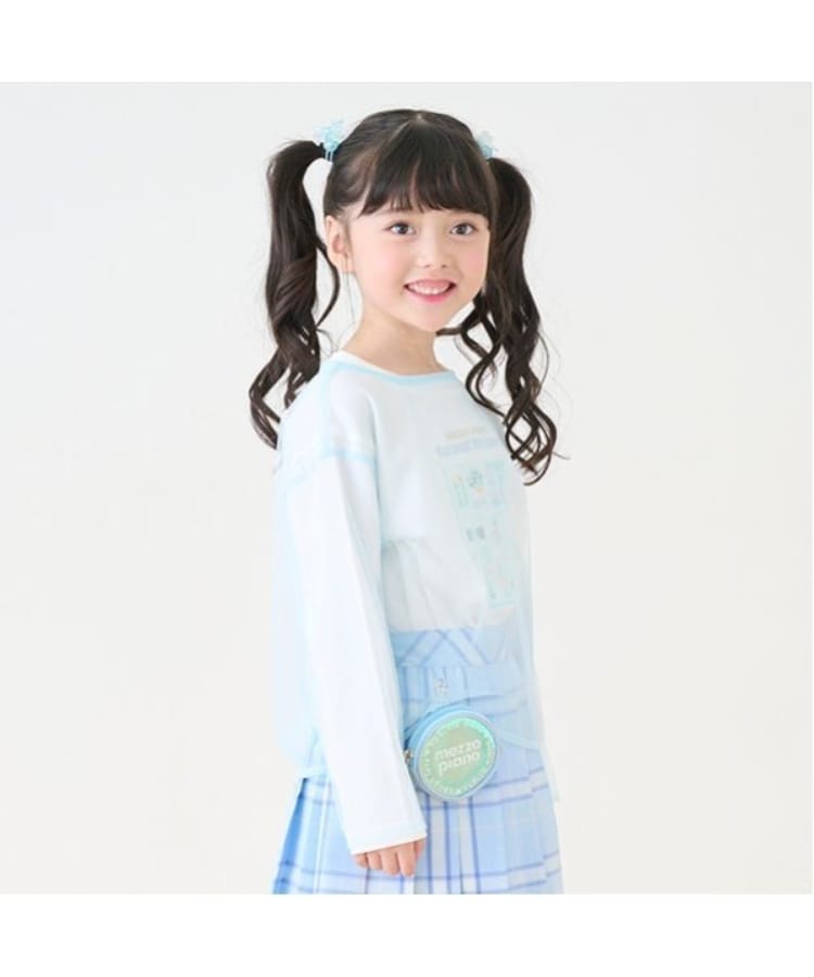 メゾピアノ(mezzo piano)のチュールレイヤード　長袖Tシャツ18
