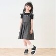 メゾピアノ(mezzo piano)の肩開きTシャツ＆キャミワンピースセット ブラック(219)