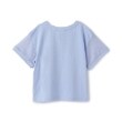 メゾピアノ(mezzo piano)のナンバリング　袖メッシュ半袖Tシャツ1