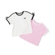 メゾピアノ(mezzo piano)の袖ラインリボン　半袖Tシャツ7