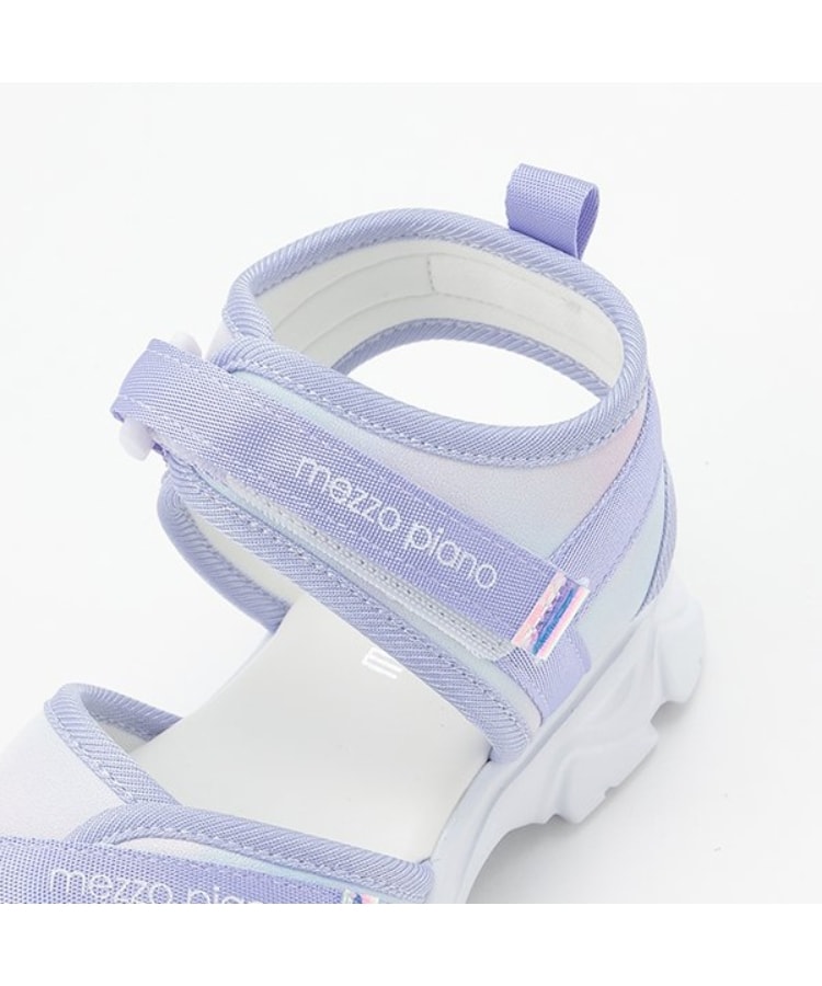 メゾピアノ(mezzo piano)の厚底　スポーツサンダル4