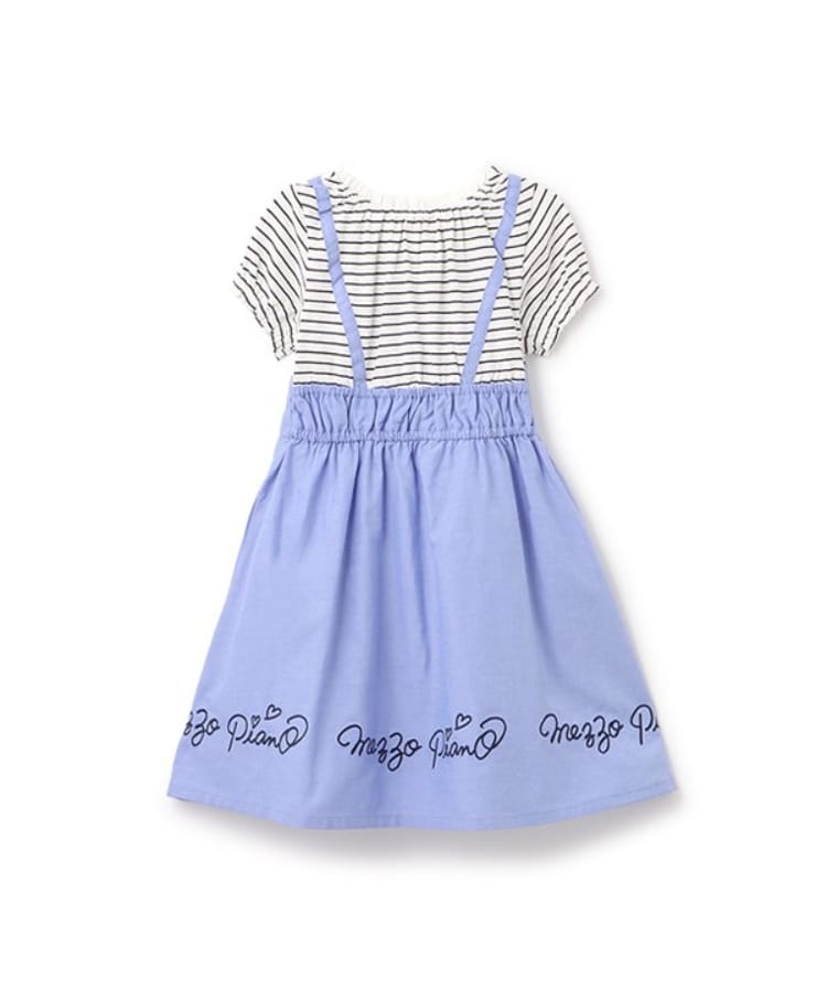 フロントZIPキャミワンピース＆半袖Tシャツセット（その他