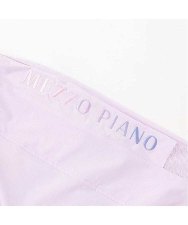 メゾピアノ(mezzo piano)のサイドメッシュ切替　パラシュートパンツ6