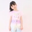 メゾピアノ(mezzo piano)のフルーツシャーベットアップリケ　半袖Tシャツ ピンク(071)