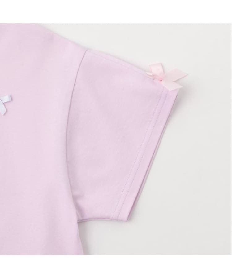 メゾピアノ(mezzo piano)のジェラートリボン　半袖Tシャツ3