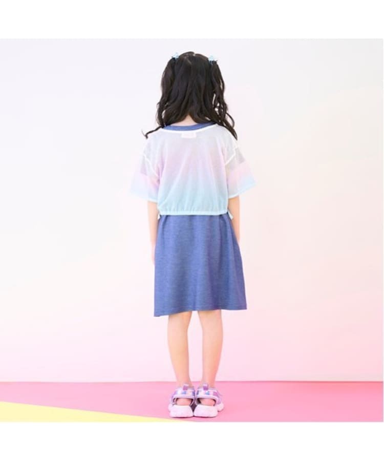 メゾピアノ(mezzo piano)のグラデーションメッシュ＆ワンピースセット23