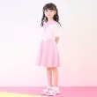 メゾピアノ(mezzo piano)のシアーシャツ　ドッキングワンピース ピンク(071)
