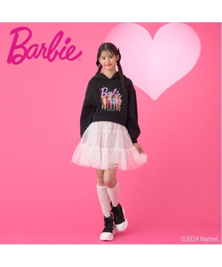 65th Barbie×MEZZO PIANO クロップドパーカ(パーカー) | mezzo 65th Barbie×MEZZO PIANO クロップドパーカ(パーカー) | mezzo