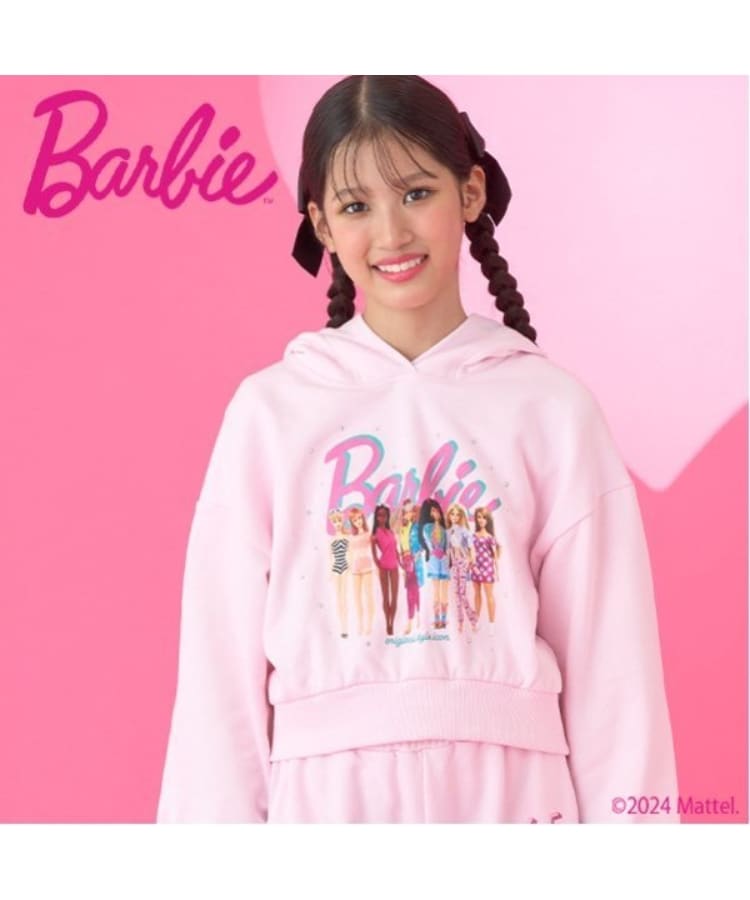 65th Barbie×MEZZO PIANO クロップドパーカ(パーカー) | mezzo 65th Barbie×MEZZO PIANO クロップドパーカ(パーカー) | mezzo