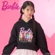 メゾピアノジュニア(mezzo piano junior)のBarbie／クロップドパーカ ブラック(219)