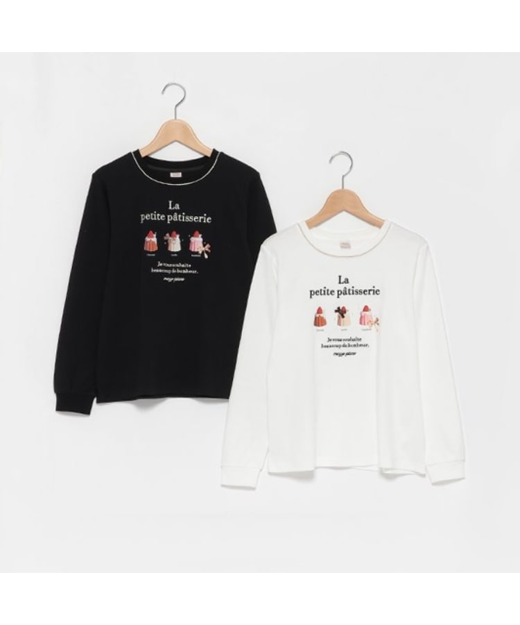 メゾピアノジュニア(mezzo piano junior)の★【抗菌・消臭】カヌレモチーフ長袖Tシャツ7