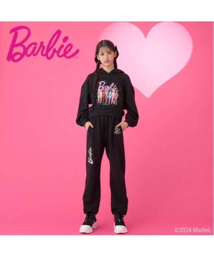 メゾピアノジュニア(mezzo piano junior)のBarbie／2WAYスウェットパンツ2