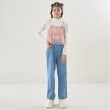 メゾピアノジュニア(mezzo piano junior)のアソートデザイン美脚ルーズストレートデニムパンツ16