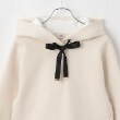 メゾピアノジュニア(mezzo piano junior)の【人気商品再入荷】【直営店で取り扱い無し】後ろフレアーダンボールパーカ2