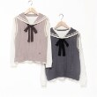 メゾピアノジュニア(mezzo piano junior)のセーラーニットベスト&Tシャツセット12