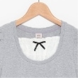 メゾピアノジュニア(mezzo piano junior)の布帛切り替えTシャツ（7分丈）2