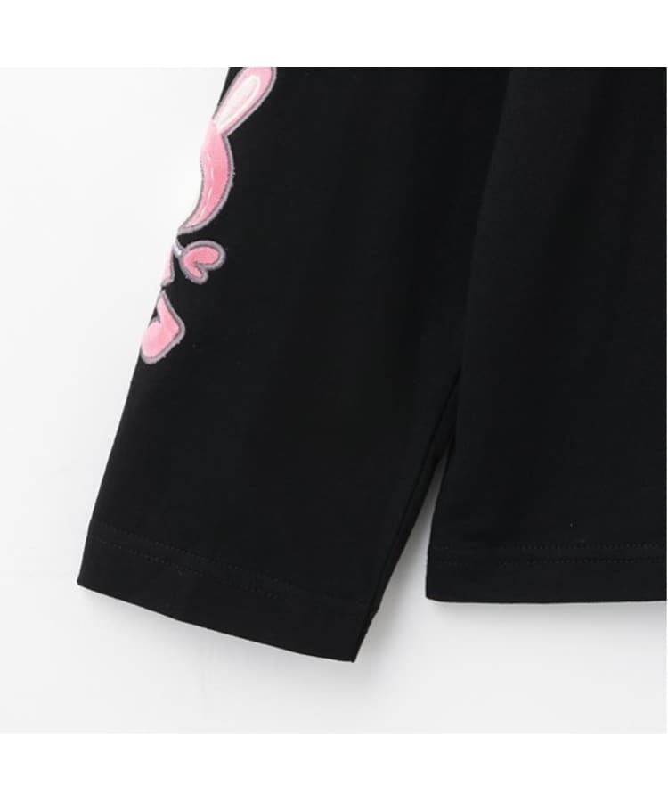 メゾピアノジュニア(mezzo piano junior)のベリエちゃん 袖アップリケTシャツ8