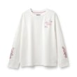 メゾピアノジュニア(mezzo piano junior)のベリエちゃん 袖アップリケTシャツ12
