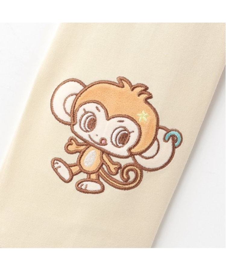 メゾピアノジュニア(mezzo piano junior)のルッキー 袖アップリケTシャツ4