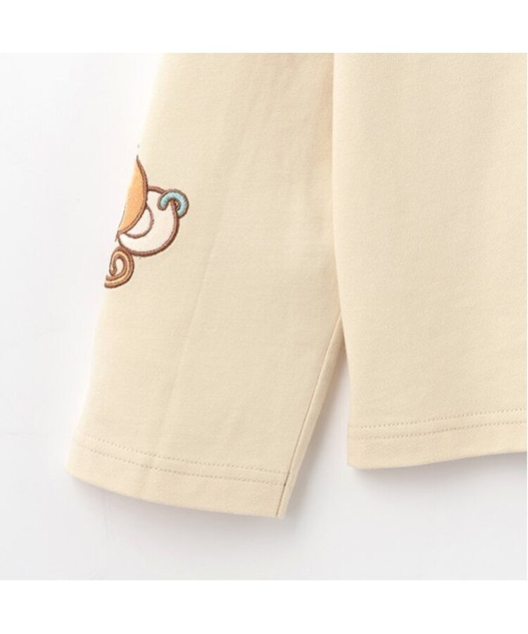 メゾピアノジュニア(mezzo piano junior)のルッキー 袖アップリケTシャツ8