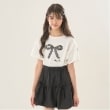 メゾピアノジュニア(mezzo piano junior)の袖チュールレイヤードTシャツ13