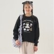 メゾピアノジュニア(mezzo piano junior)のTeddy Merry長袖Tシャツ ブラック(219)