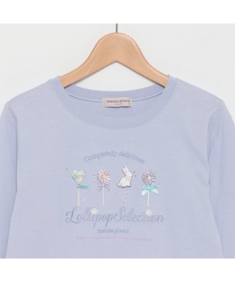 メゾピアノジュニア(mezzo piano junior)の【抗菌・消臭】ポップキャンディー長袖Ｔシャツ2