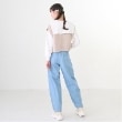 メゾピアノジュニア(mezzo piano junior)のウエスト細見えバレルレッグデニムパンツ18