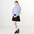 メゾピアノジュニア(mezzo piano junior)のシャギーベスト＆セーラー長袖Tシャツセット6