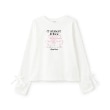 メゾピアノジュニア(mezzo piano junior)の袖ドロスト リボン長袖Tシャツ10