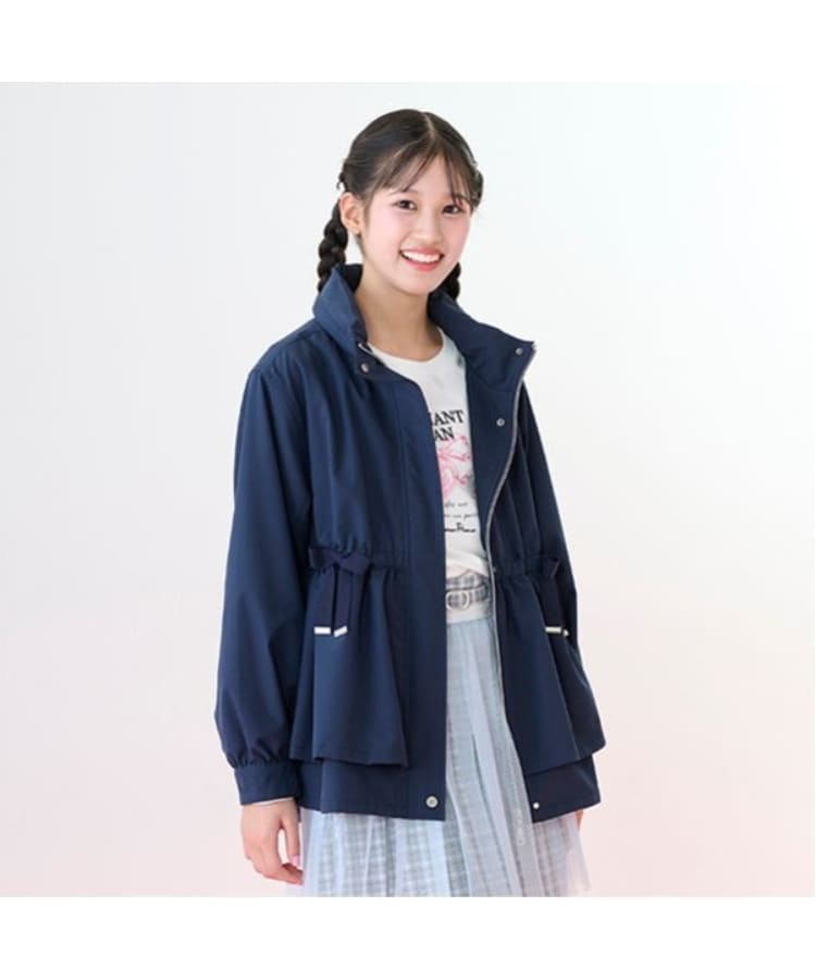 メゾピアノジュニア(mezzo piano junior)の【はっ水】2WAYマウンテンパーカ11