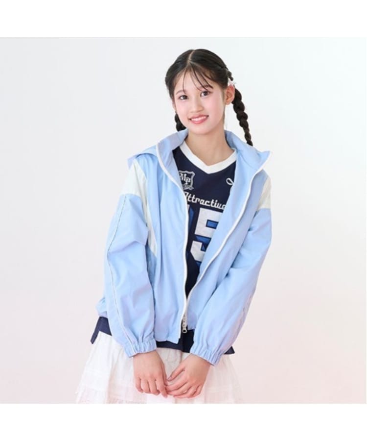 メゾピアノジュニア(mezzo piano junior)のナンバリング長袖Tシャツ10